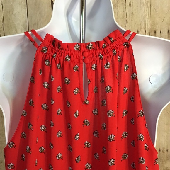 ✨HP✨LOFT Marigold Peplum Halter Tank Top - Picture 11 of 15